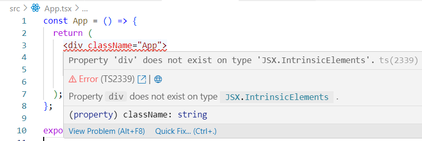 JSX 에러