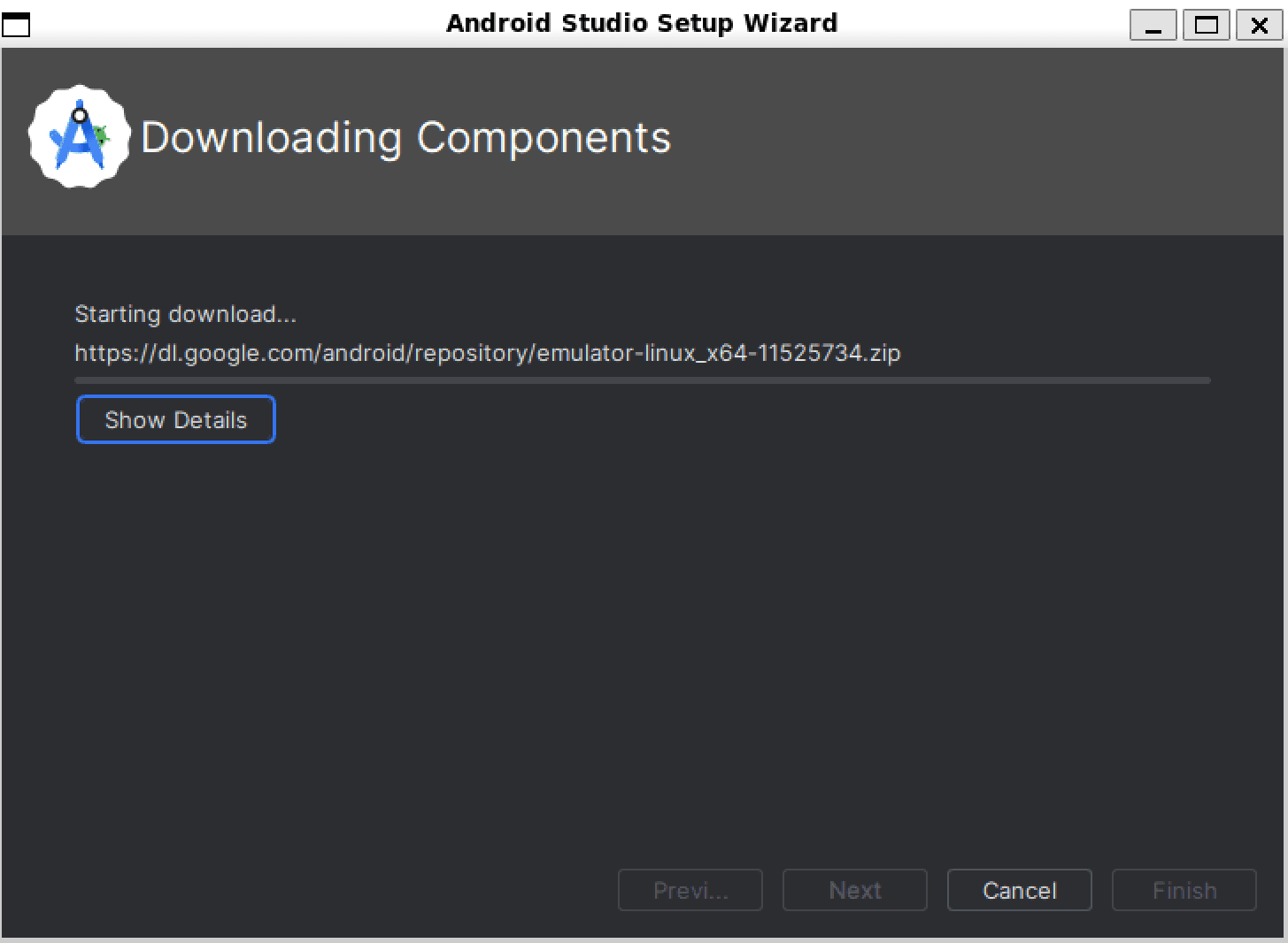 Android Studio 설치